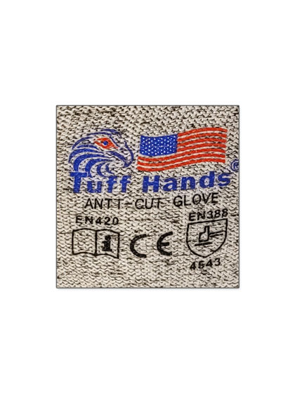 Tuff Hands™ Safety Pro Gray Glove Custom Logo
